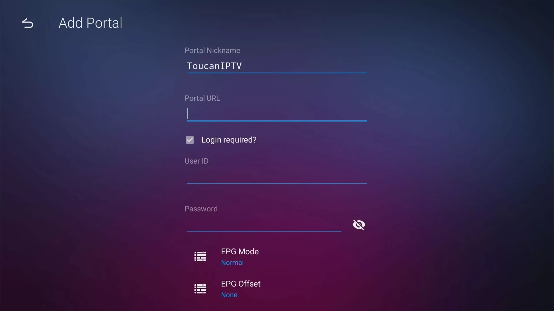 Setup Wizard i MytvOnline 3