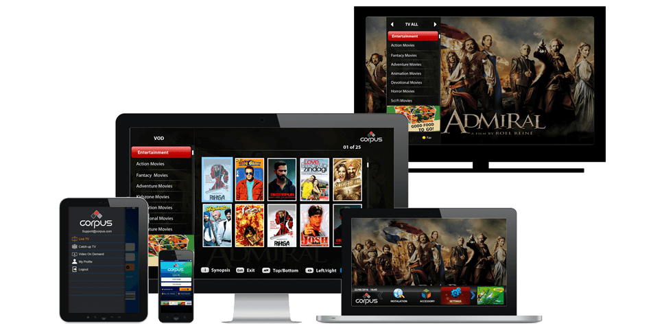 Toucan IPTV på alla enheter